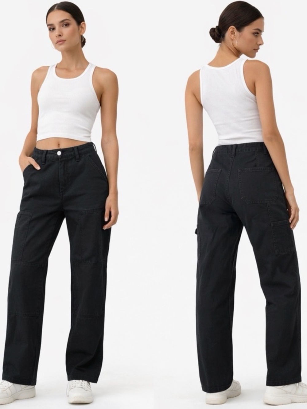 Aritzia Wilfred Free Straight Utility Cargo Pants